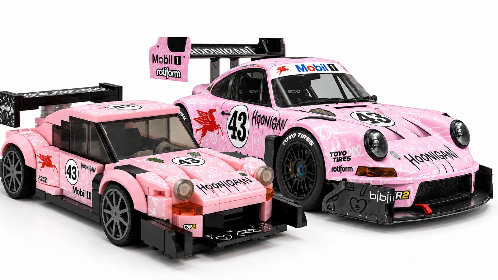 The Hoonipigasus, reimagined in Speed Champions style.