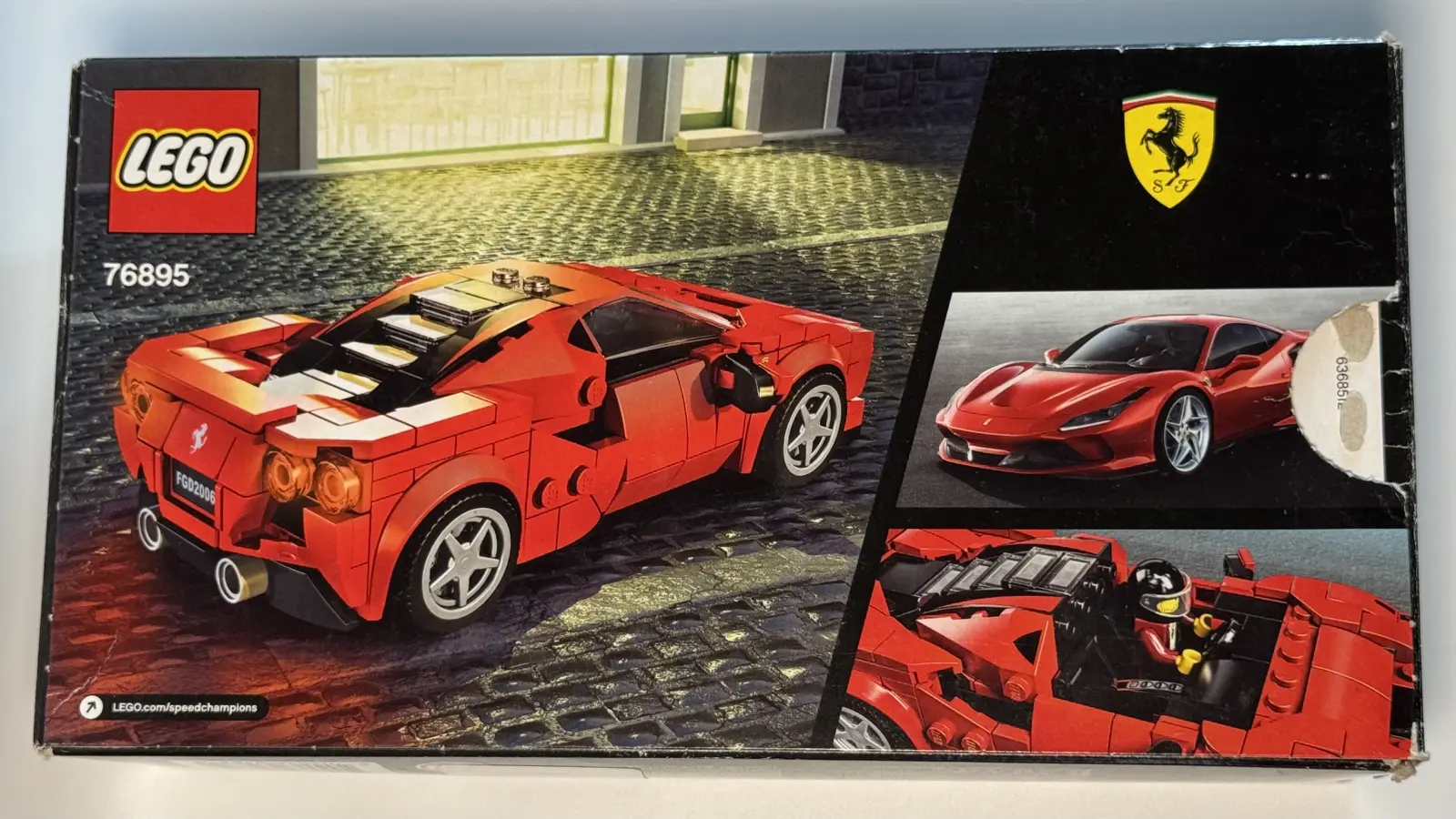 Ferrari F8 Tributo LEGO Speed Champions model additional image 15 thumbnail