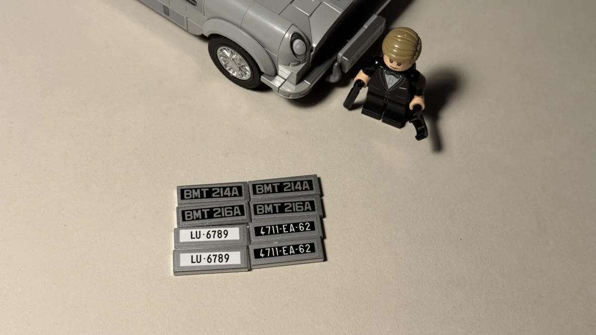James Bond Aston Martin DB5 LEGO Speed Champions model additional image 11 thumbnail