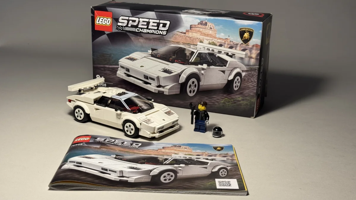 Lamborghini Countach LEGO Speed Champions model additional image 11 thumbnail