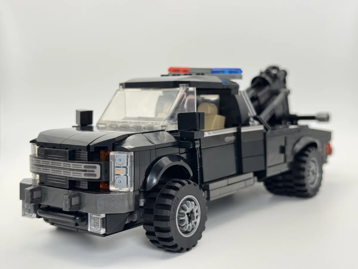 Ford F150 recovery pickup compatible Speed Champions style display model additional image 2 thumbnail
