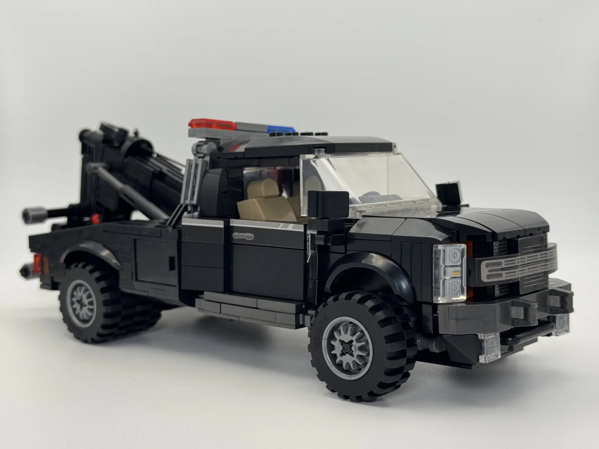 Ford F150 recovery pickup compatible Speed Champions style display model main image