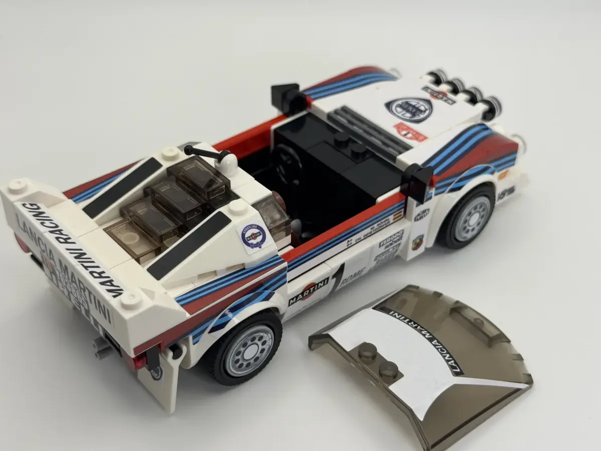 Lancia Rally 037 Martini Racing compatible Speed Champions style model additional image 9 thumbnail