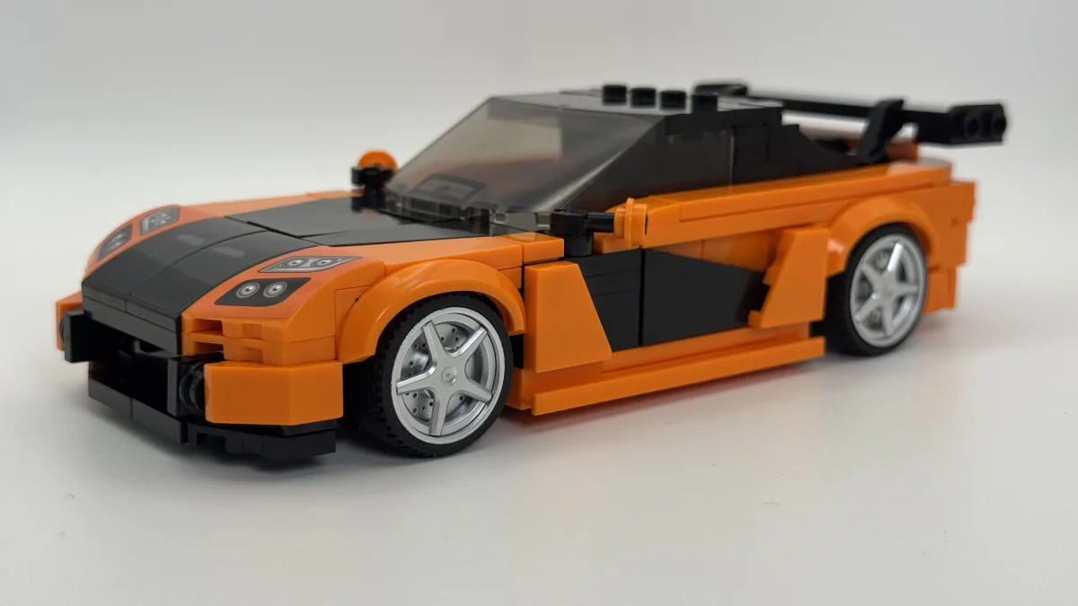 Tokyo Drift F&F Han's RX7 compatible Speed Champions style model additional image 2 thumbnail