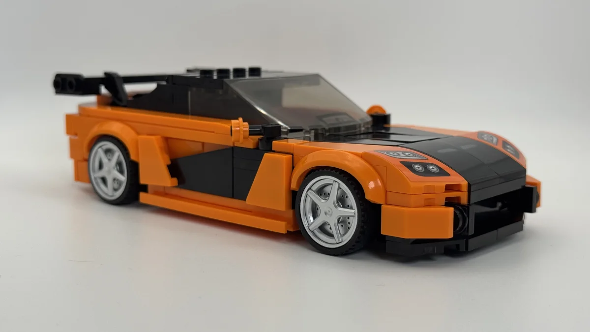 Tokyo Drift F&F Han's RX7 compatible Speed Champions style model additional image 8 thumbnail