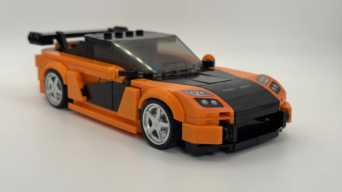 Tokyo Drift F&F Han's RX7 compatible Speed Champions style model main image