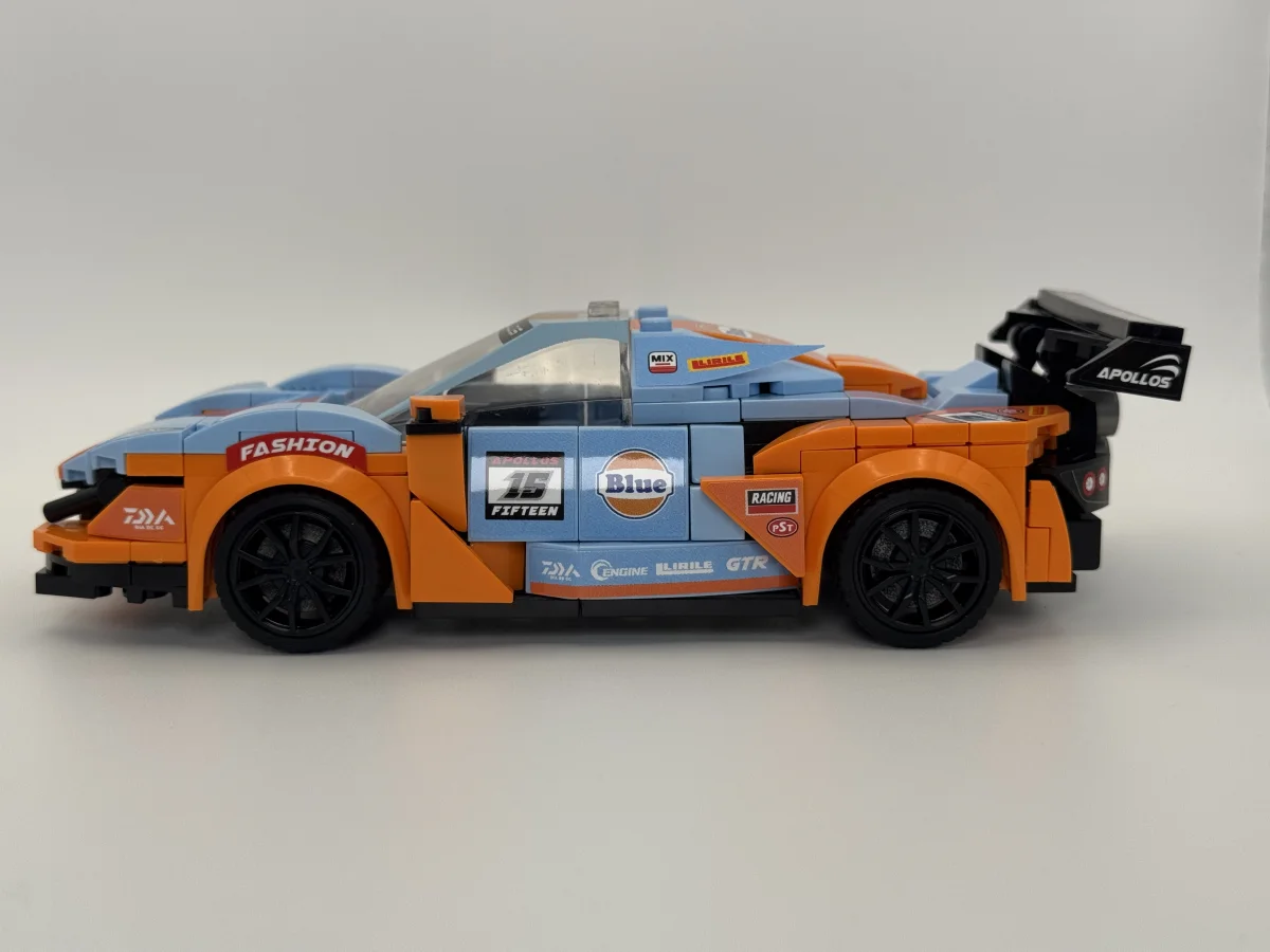 Ferrari 458/F8 Gulf livery style compatible Speed Champions model additional image 3 thumbnail
