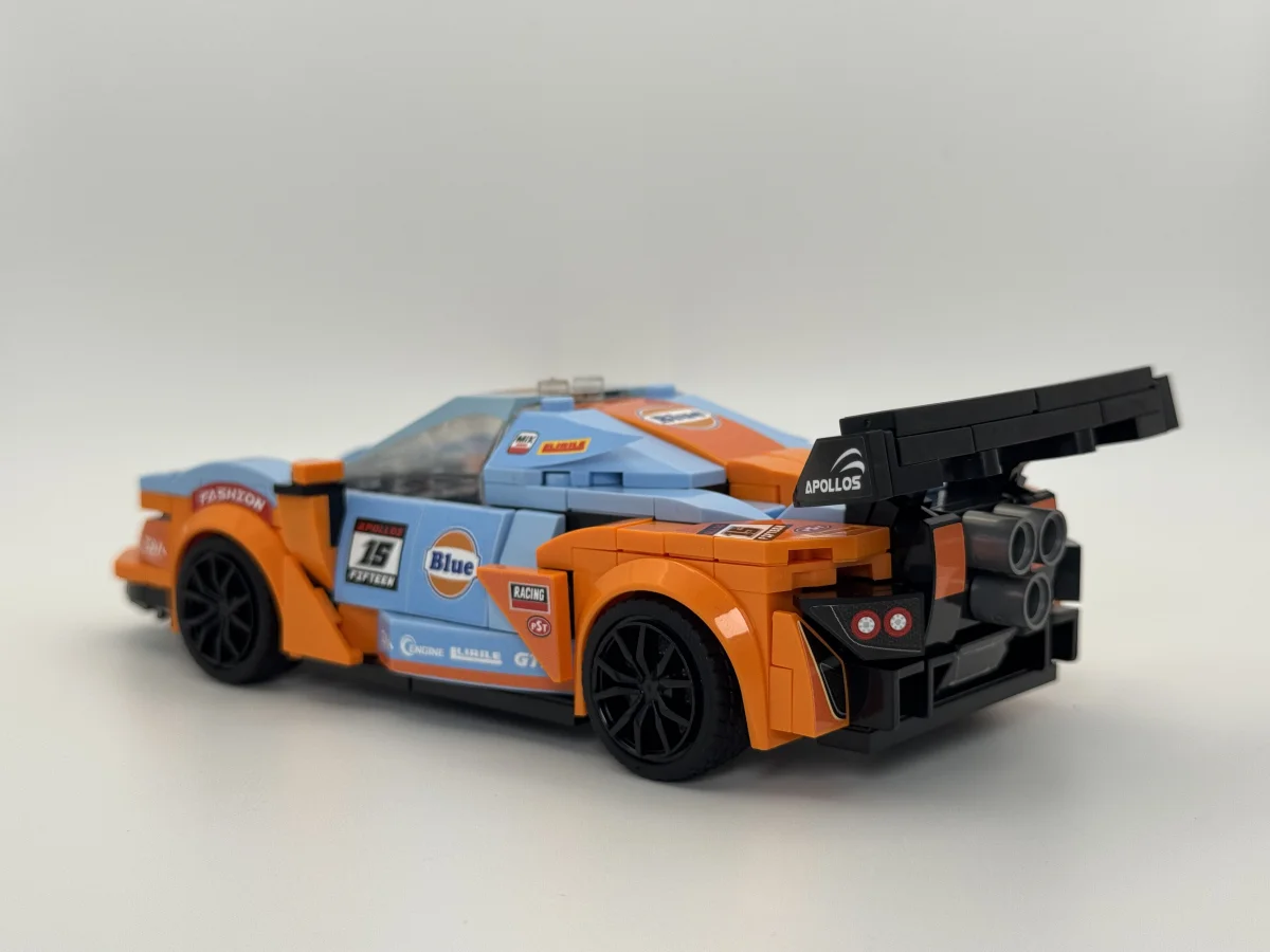 Ferrari 458/F8 Gulf livery style compatible Speed Champions model additional image 4 thumbnail