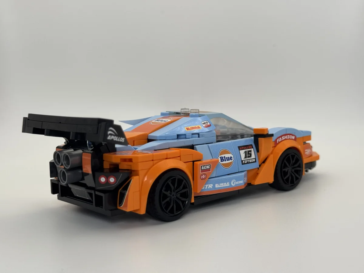 Ferrari 458/F8 Gulf livery style compatible Speed Champions model additional image 6 thumbnail
