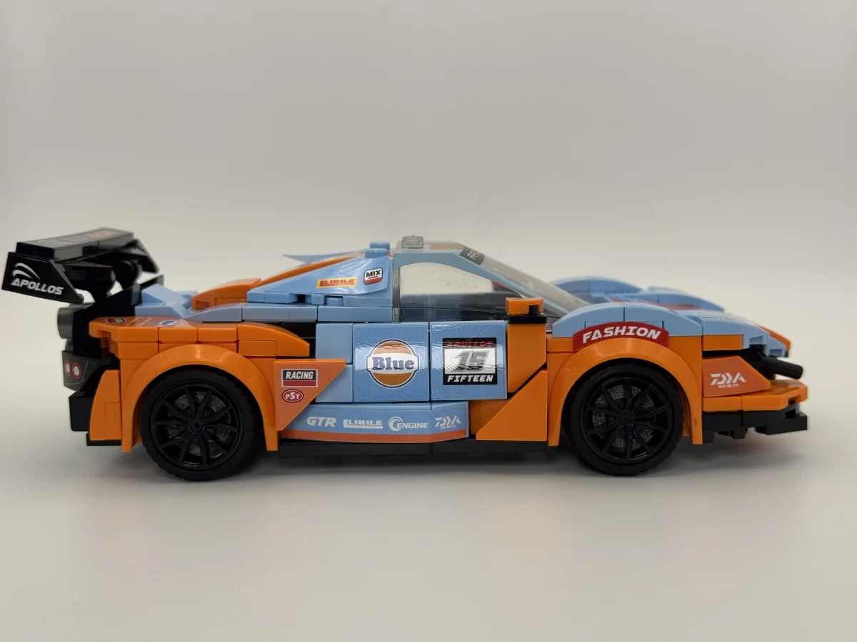 Ferrari 458/F8 Gulf livery style compatible Speed Champions model additional image 7 thumbnail