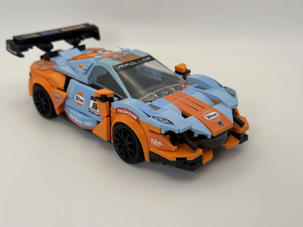 Ferrari 458/F8 Gulf livery style compatible Speed Champions model additional image 8 thumbnail