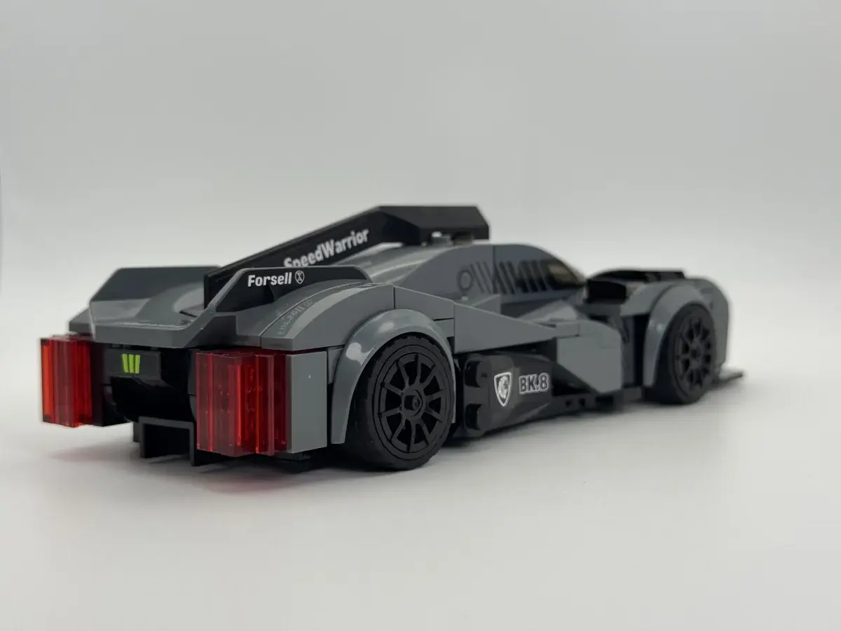 Peugeot 9X8 Le Mans Hypercar compatible Speed Champions style model additional image 6 thumbnail
