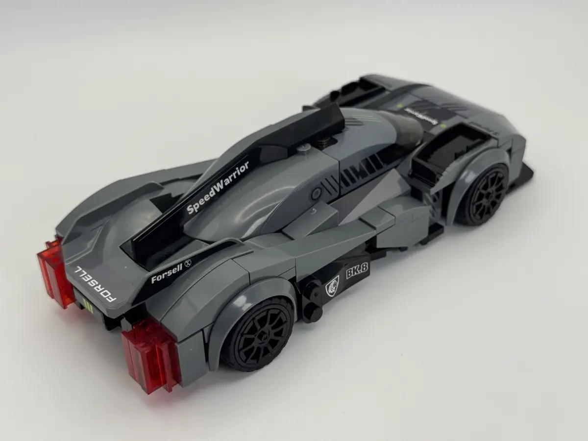 Peugeot 9X8 Le Mans Hypercar compatible Speed Champions style model additional image 9 thumbnail