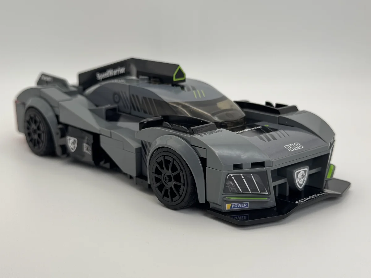 Peugeot 9X8 Le Mans Hypercar compatible Speed Champions style model main image