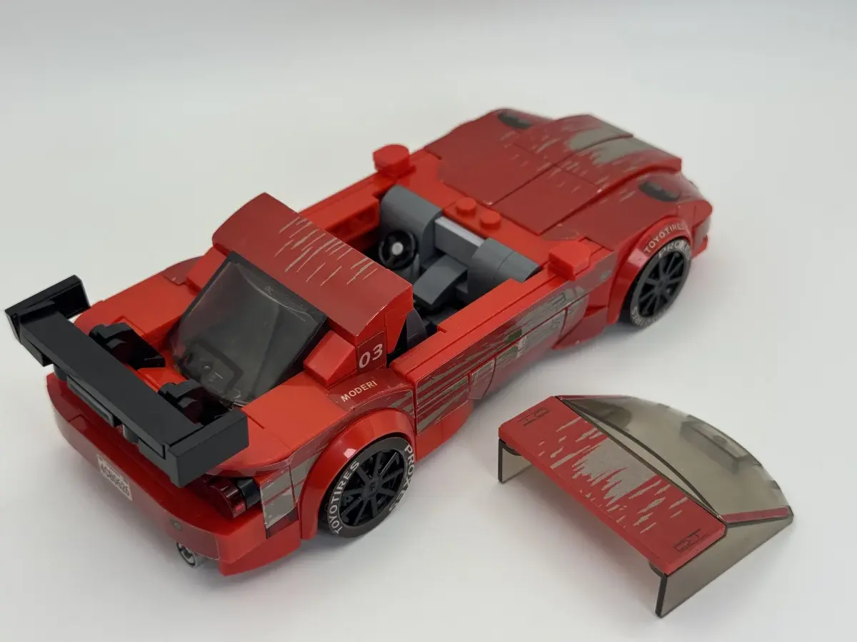 Mazda RX-7 F&F Dom style compatible Speed Champions model additional image 10 thumbnail