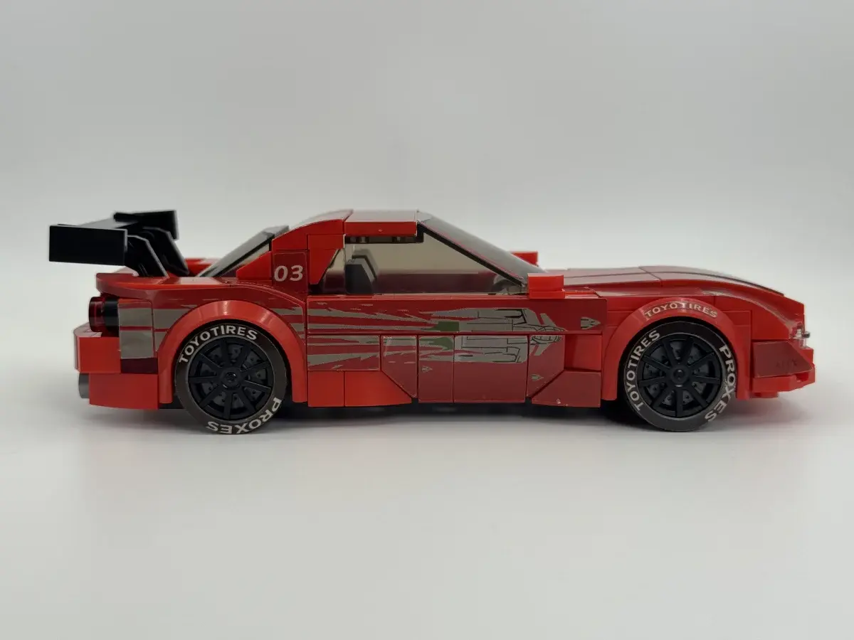 Mazda RX-7 F&F Dom style compatible Speed Champions model additional image 7 thumbnail