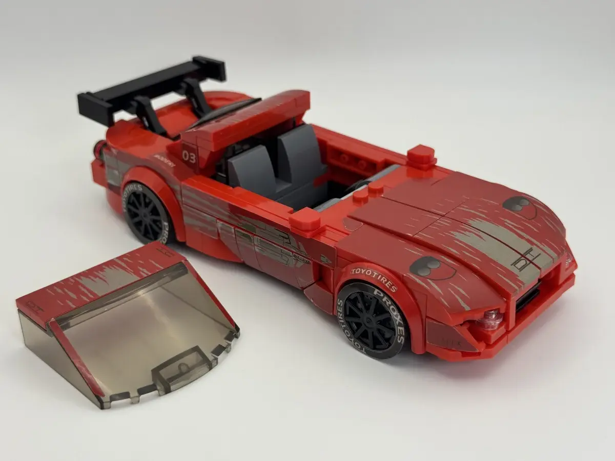 Mazda RX-7 F&F Dom style compatible Speed Champions model additional image 9 thumbnail