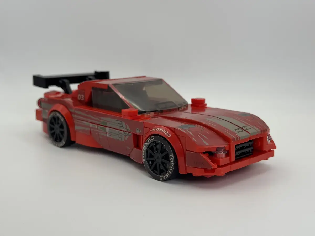Mazda RX-7 F&F Dom style compatible Speed Champions model main image