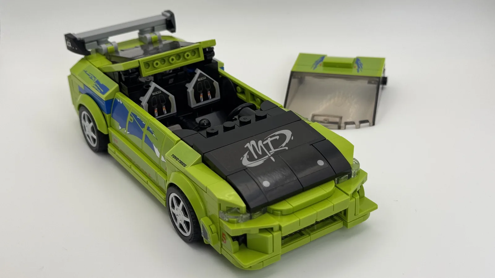Mitsubishi Eclipse F&F Brian style compatible Speed Champions model additional image 10 thumbnail