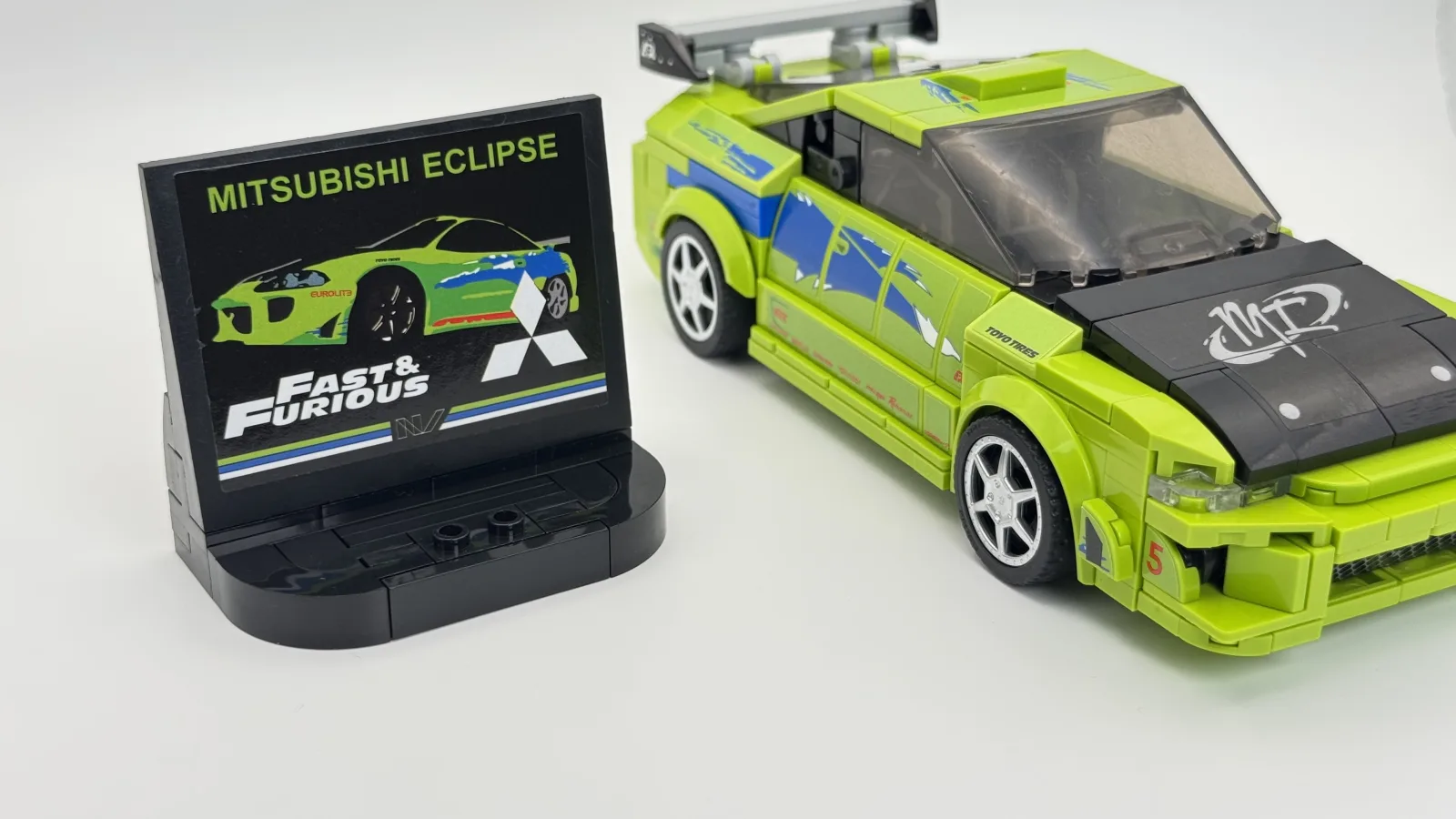Mitsubishi Eclipse F&F Brian style compatible Speed Champions model additional image 13 thumbnail