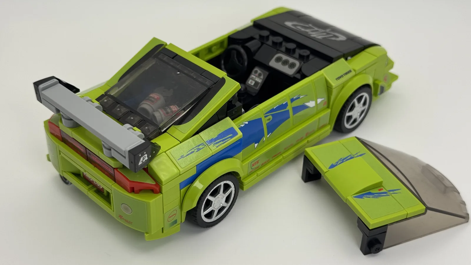 Mitsubishi Eclipse F&F Brian style compatible Speed Champions model additional image 9 thumbnail