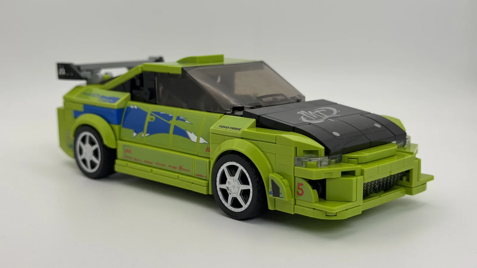 Mitsubishi Eclipse F&F Brian style compatible Speed Champions model main image